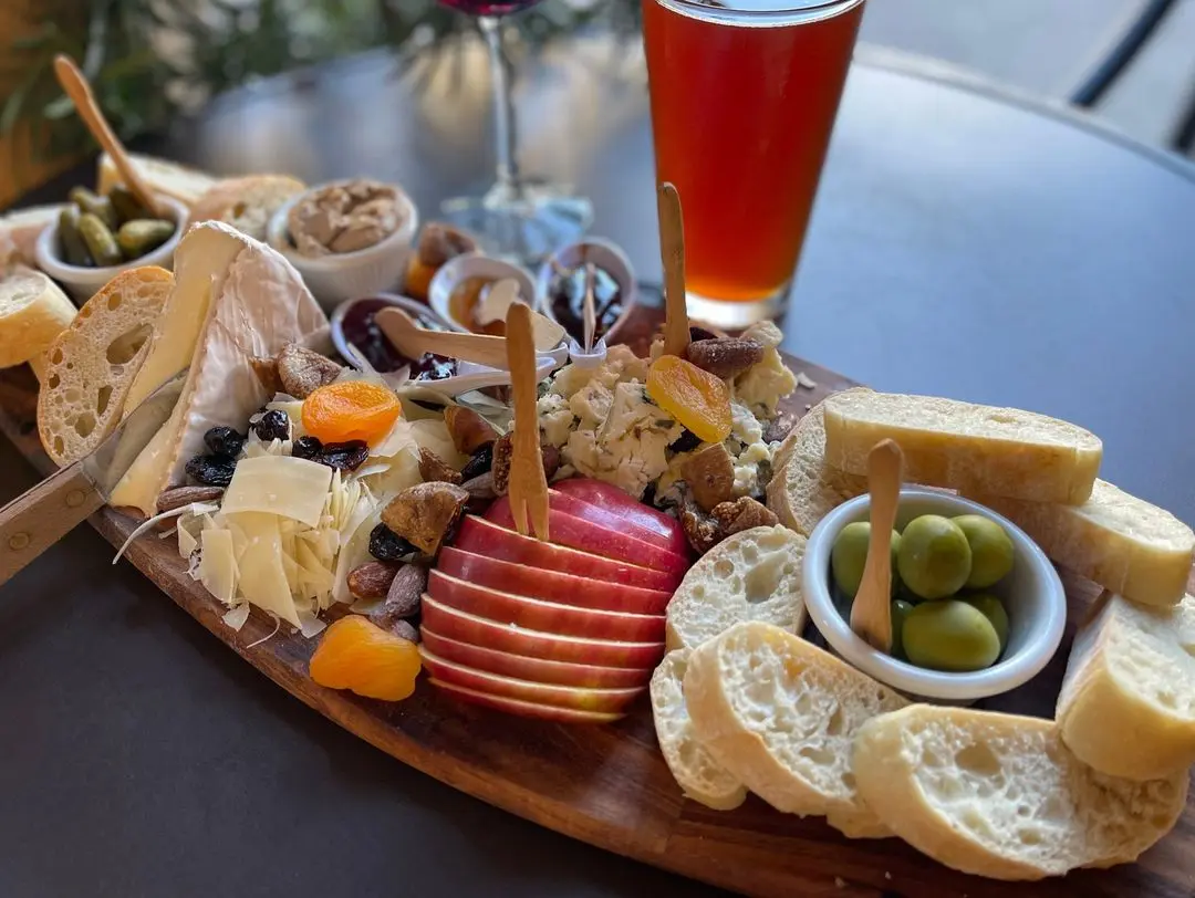 Board 3 with blue cheese, camembert, asiago and chicken liver pate